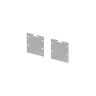 Комплект заглушек (для профиля 72×36) 2 шт., MAYTONI ALM-7236T-S-EC 642083