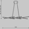 Подвесной светильник MAYTONI HALO MOD244PL-L50BSK
