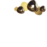 Настенный светильник (бра) MAYTONI JACK-STONE MOD314WL-L13G3K